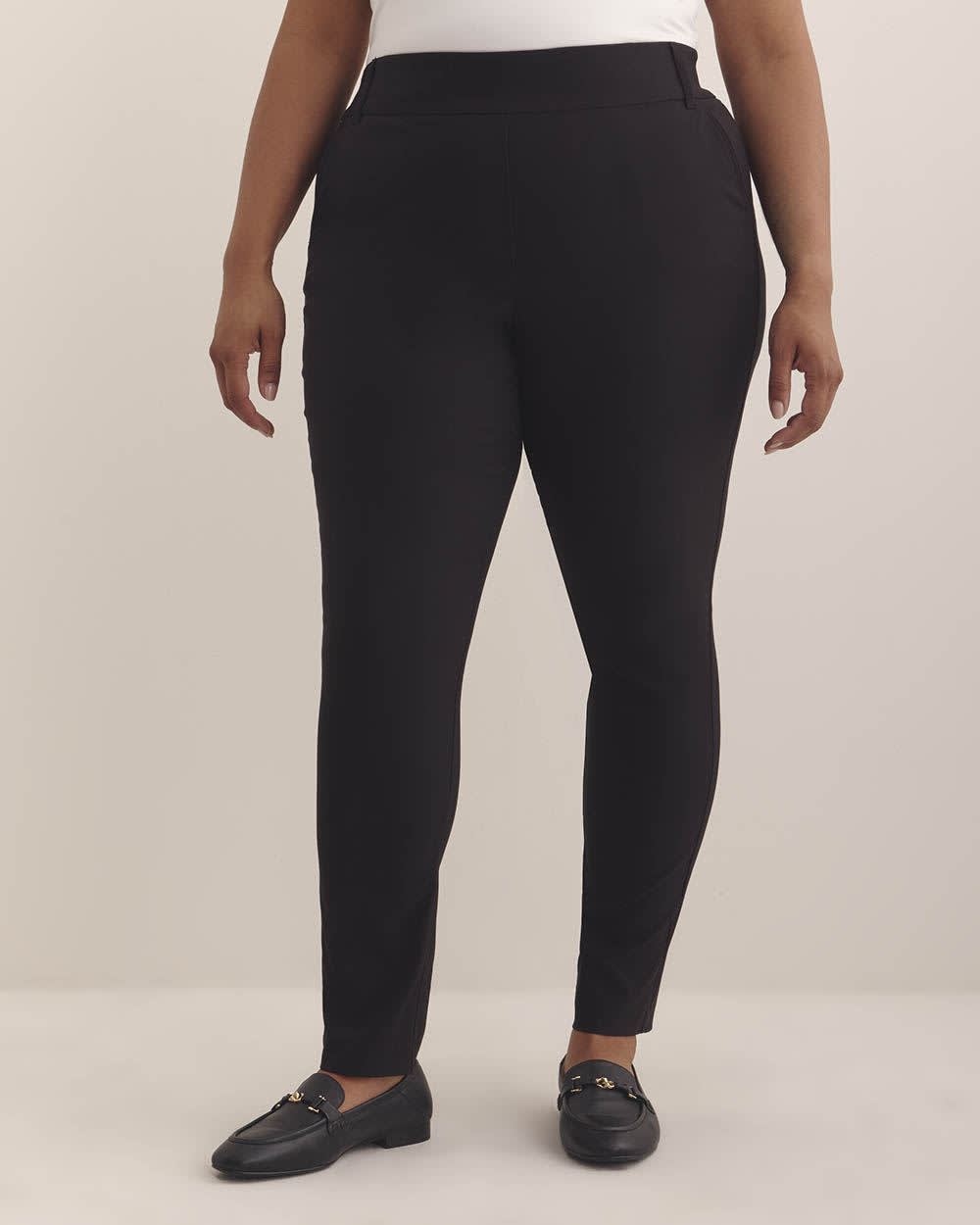 Responsible, Savvy Fit Skinny-Leg Pant - PENN. Essentials Black
