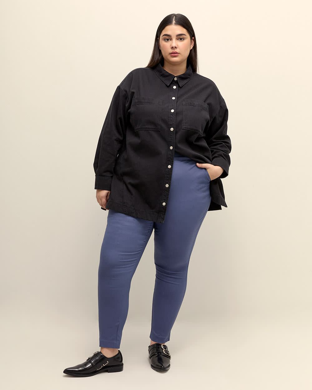 Blue Savvy-Fit Skinny-Leg Pant - PENN. Essentials Blue Indigo 1 Blue Savvy-Fit Skinny-Leg Pant - PENN. Essentials Blue Indigo