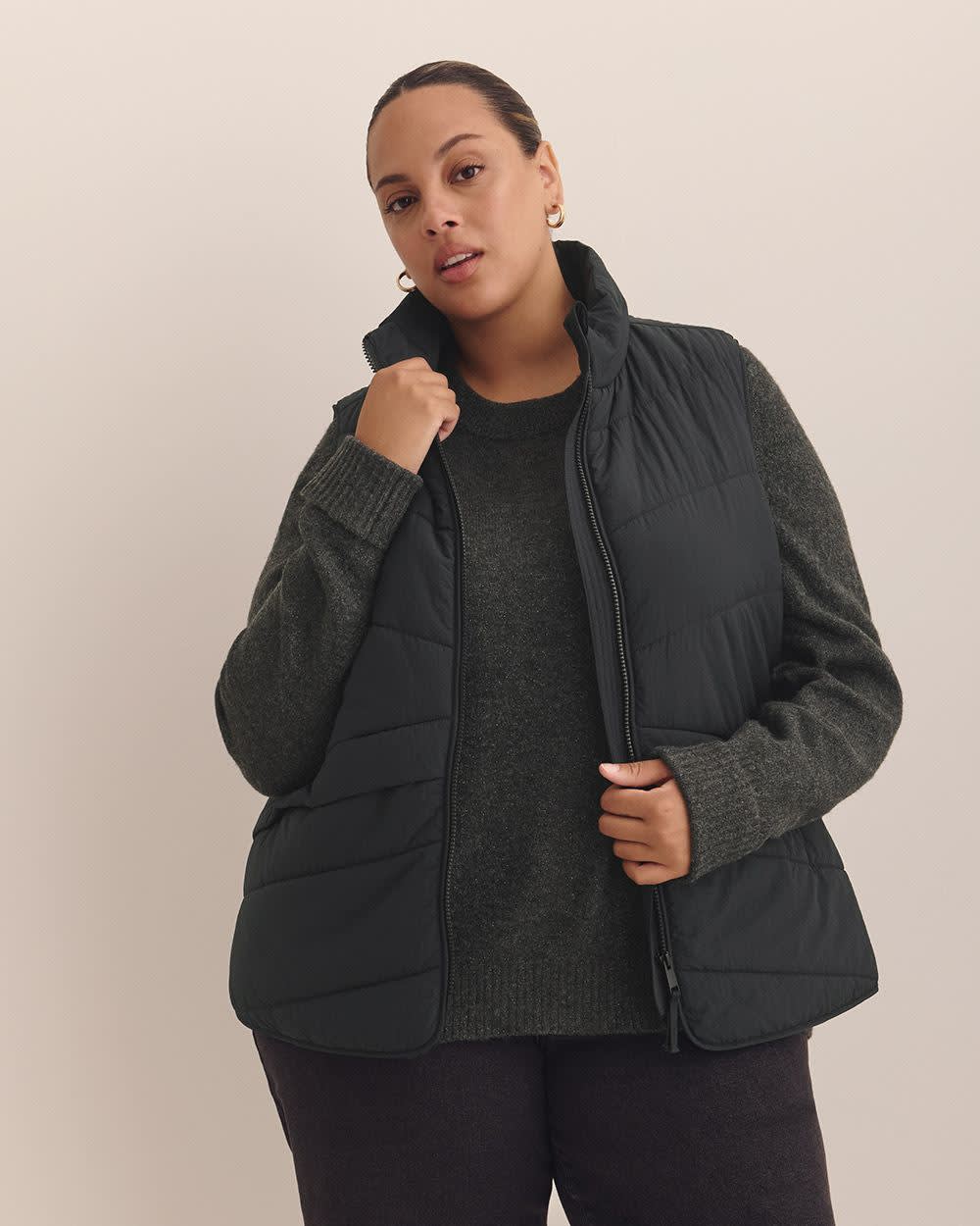 Responsible, Puffer Vest Black