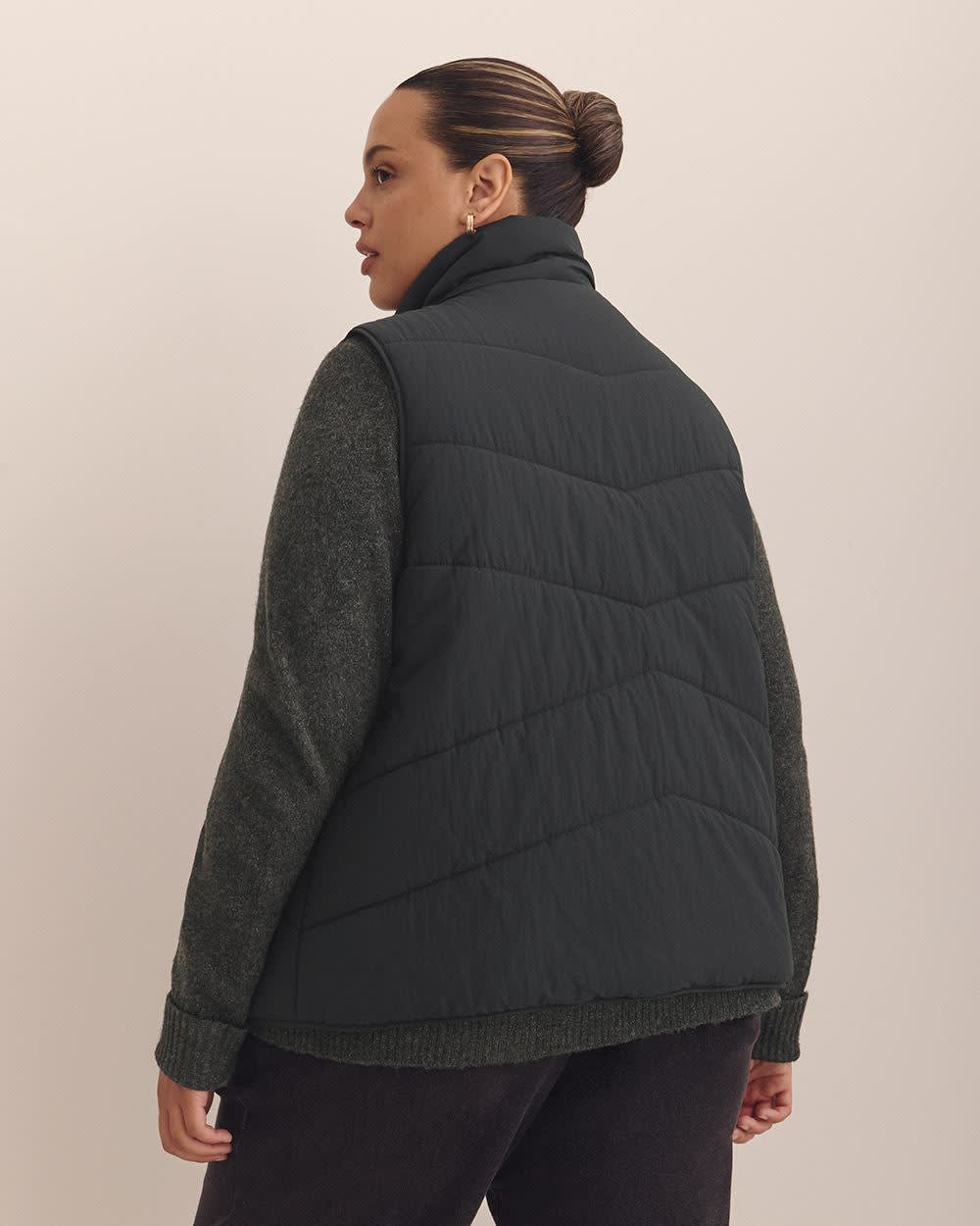 Responsible, Puffer Vest Black