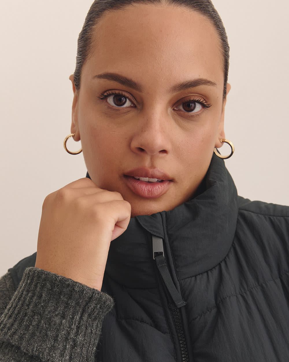 Responsible, Puffer Vest Black