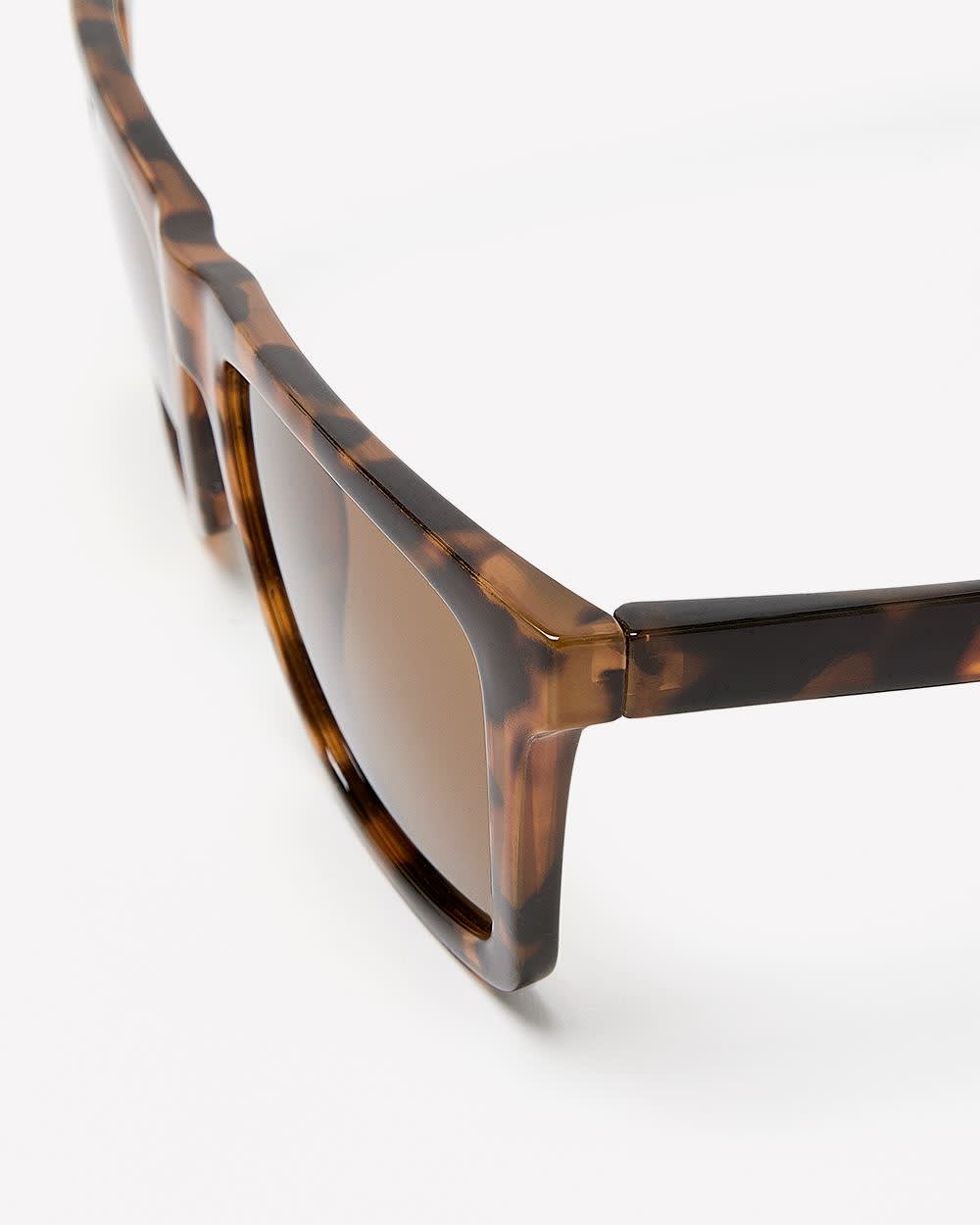 Square Tortoise Sunglasses Tortoise