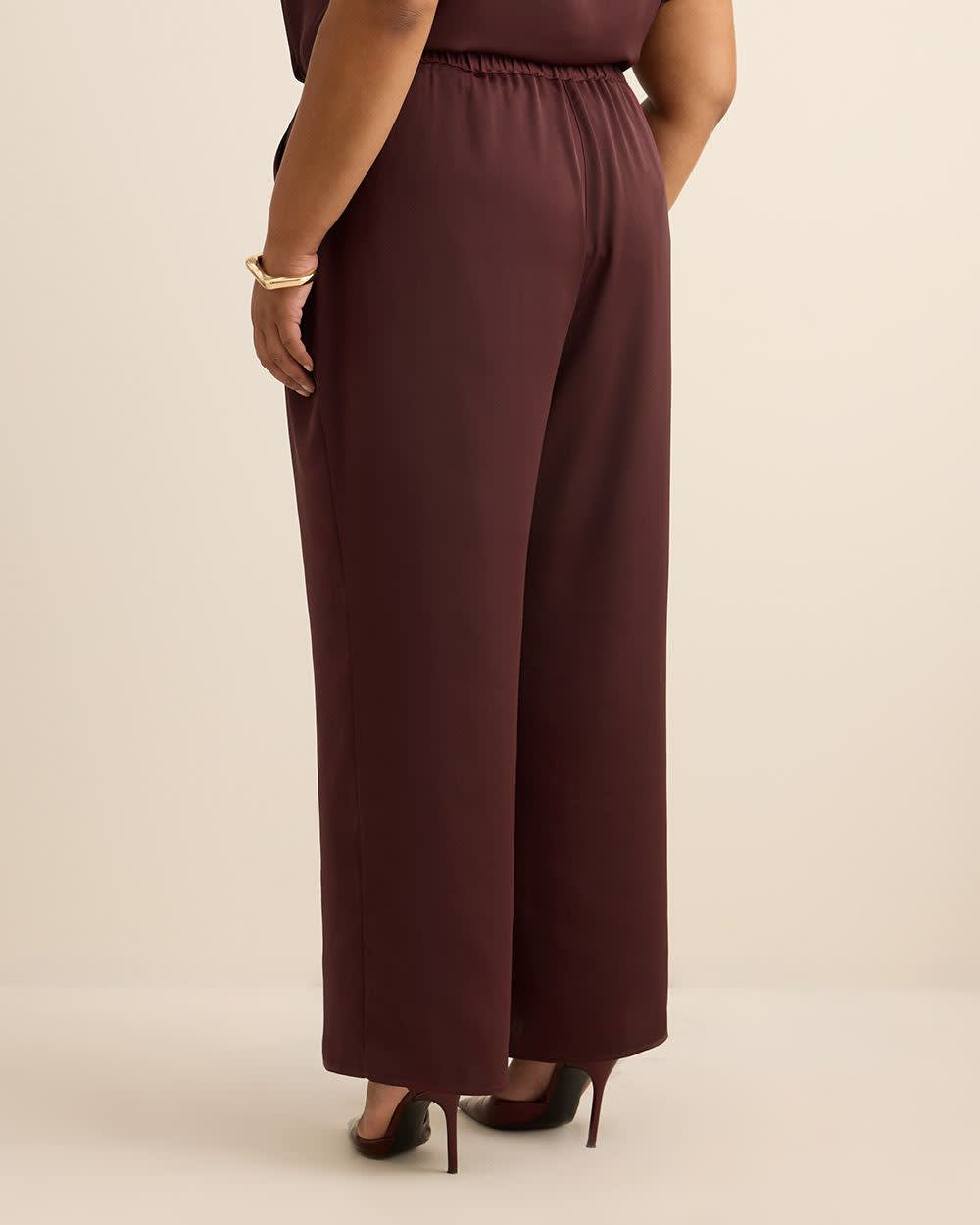 Satin Wide-Leg Pant Port royale 3 Satin Wide-Leg Pant Port royale