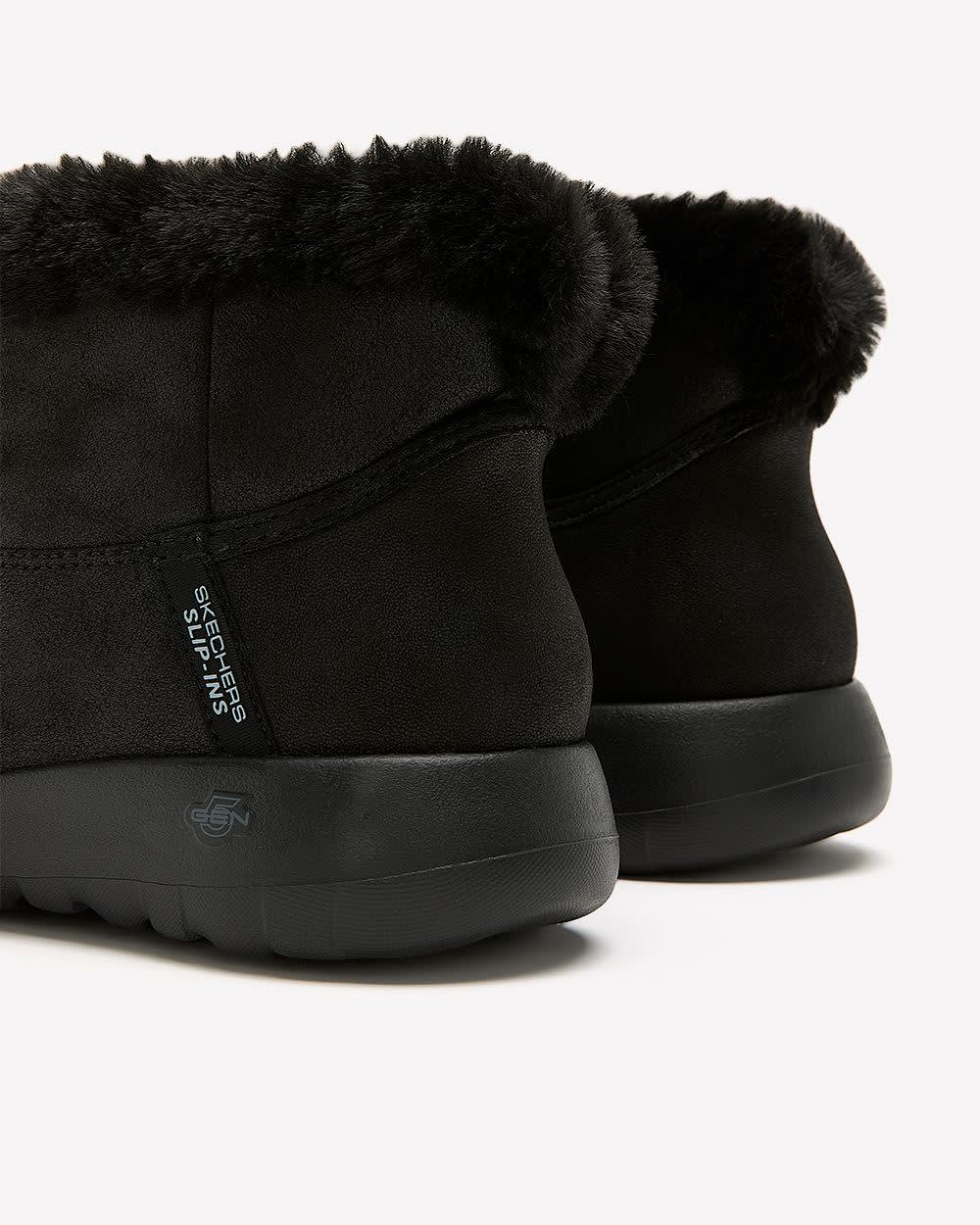 Wide Width, On-the-Go Ankle Winter Boot - Skechers Black