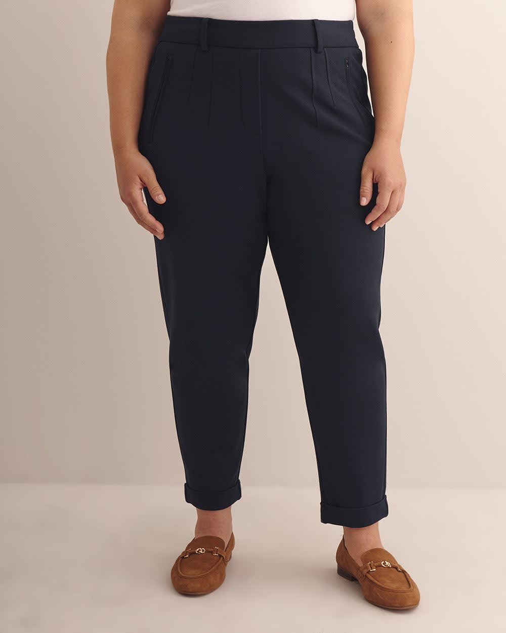 Responsible, Essential Ponte de Roma Tapered-Leg Pant Sky captain 2 Responsible, Essential Ponte de Roma Tapered-Leg Pant Sky captain