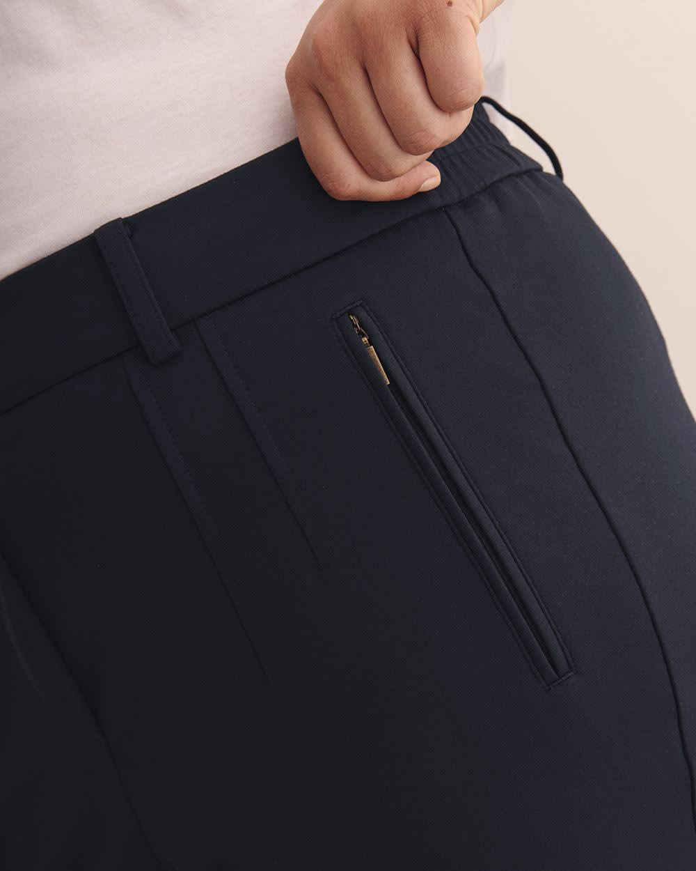 Responsible, Essential Ponte de Roma Tapered-Leg Pant Sky captain 4 Responsible, Essential Ponte de Roma Tapered-Leg Pant Sky captain