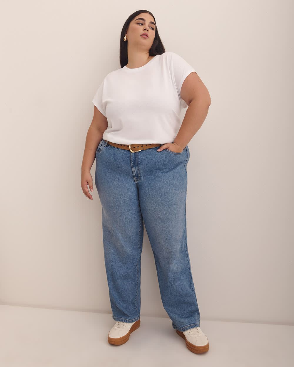 90s Low-Rise Relaxed Straight-Leg Denim - d/C JEANS Medium denim 4 90s Low-Rise Relaxed Straight-Leg Denim - d/C JEANS Medium denim