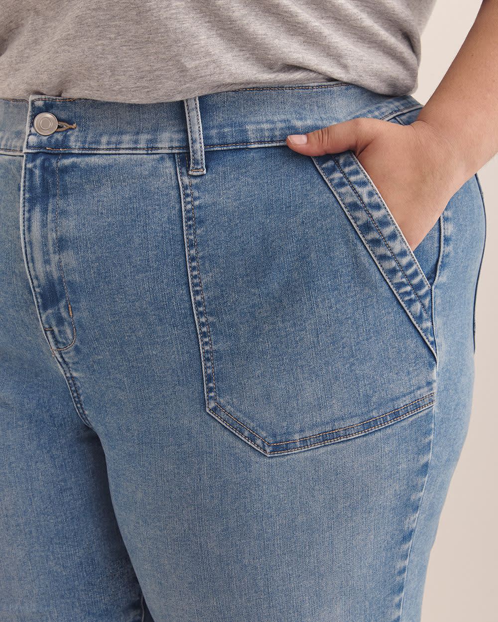 Denim Jogger Pants - d/C JEANS Medium light blue denim 4 Denim Jogger Pants - d/C JEANS Medium light blue denim