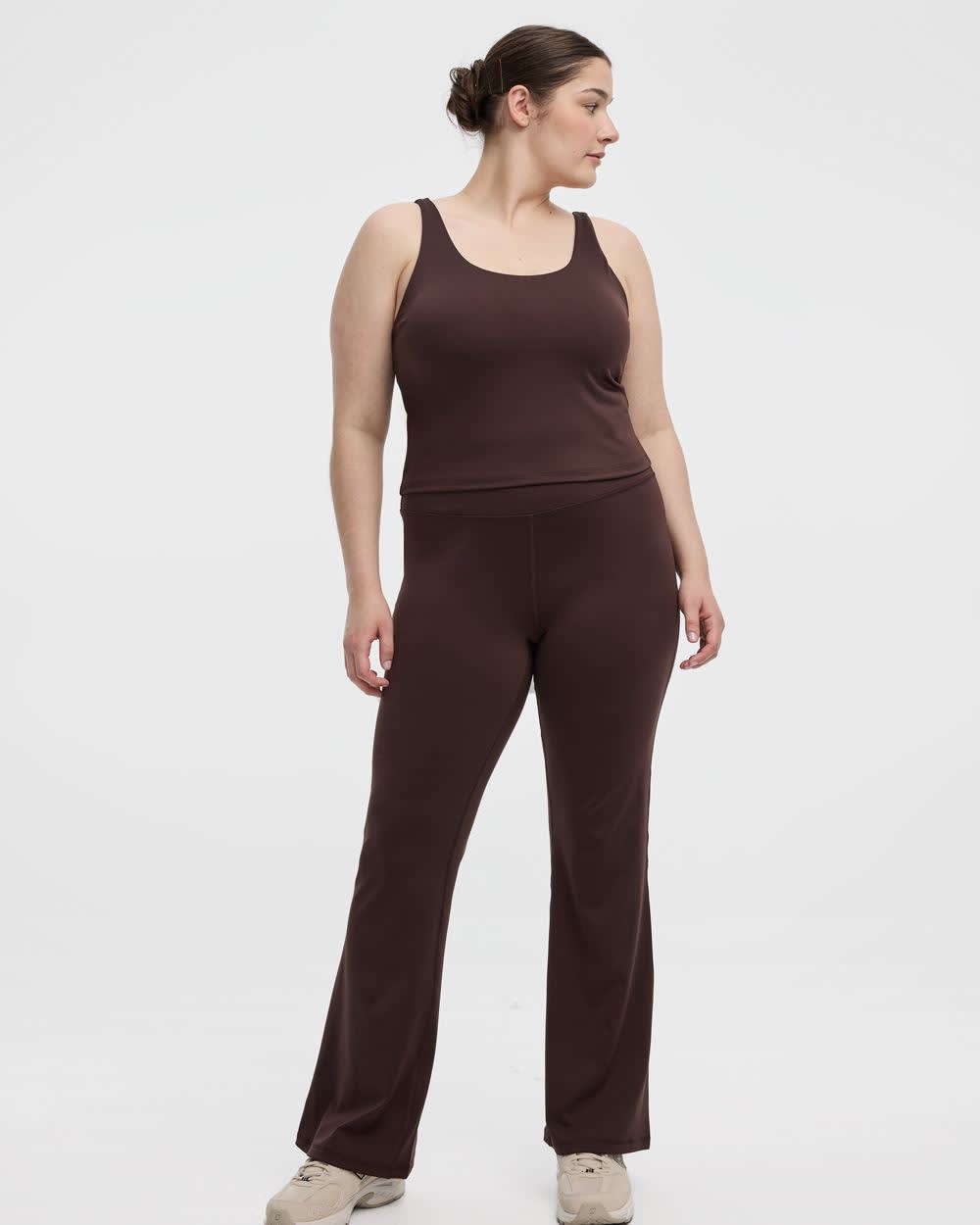 Flare-Leg PULSE Legging Pant - Hyba Earth