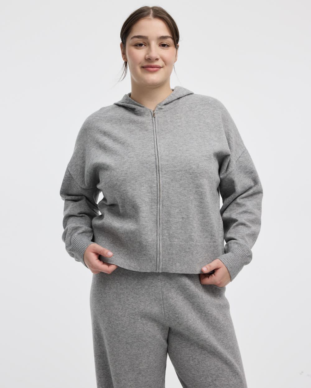 Straight-Leg Pant - Hyba Heather med grey