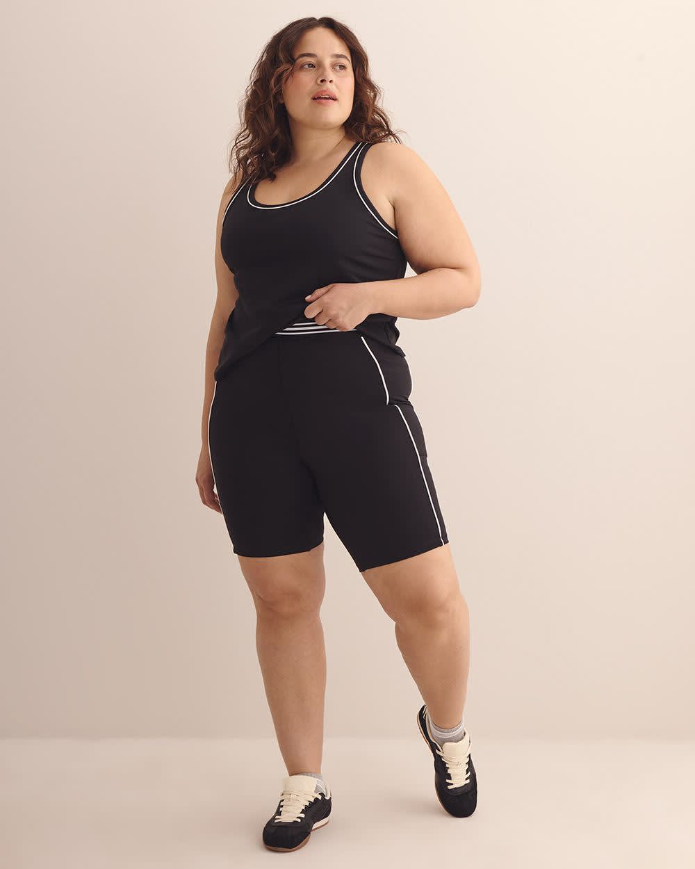 Responsible, Fashion Bike Short with Pockets - Active Zone Black