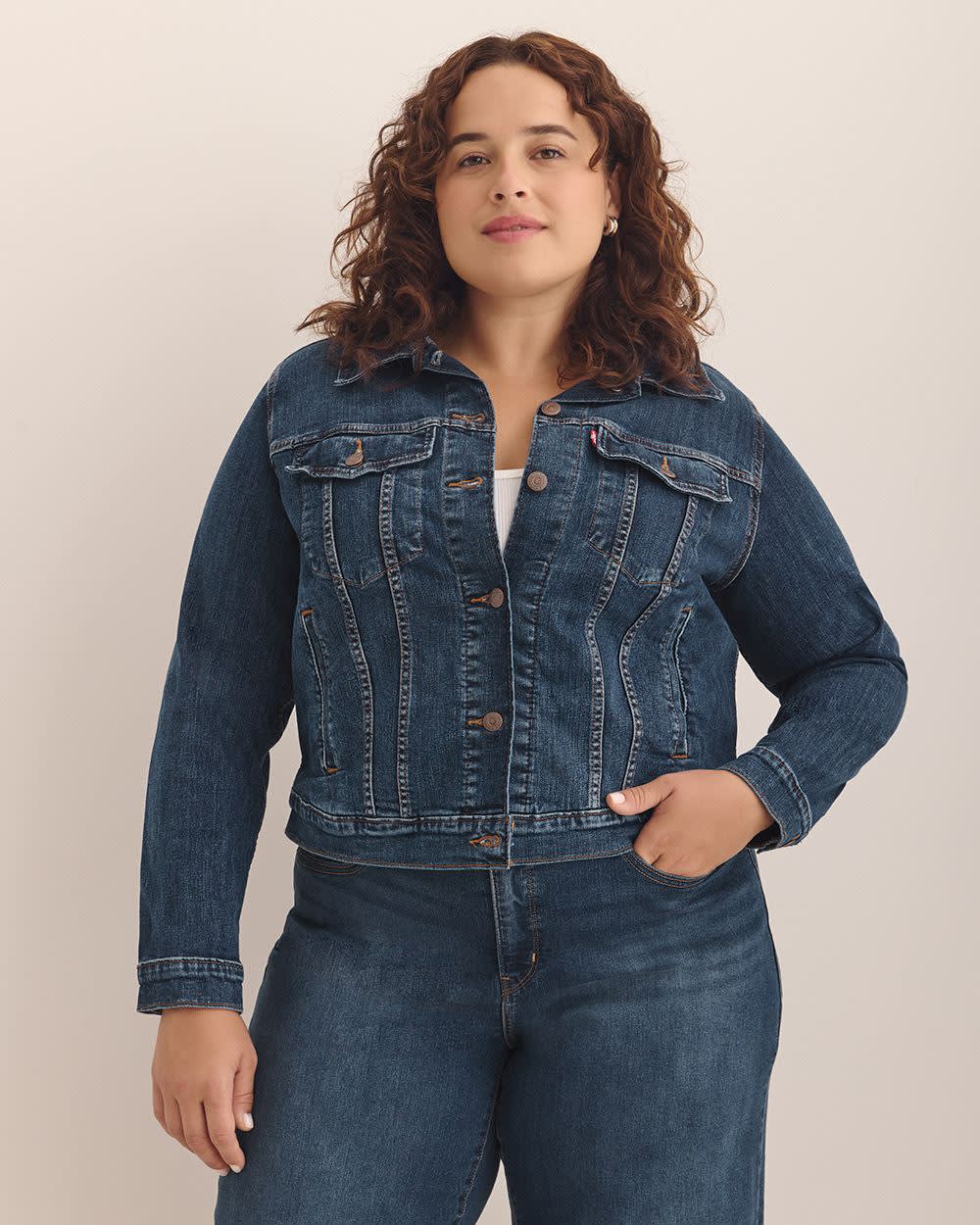 Original Trucker Jacket in Medium Wash - Levi's Medium blue denim 4 Original Trucker Jacket in Medium Wash - Levi's Medium blue denim