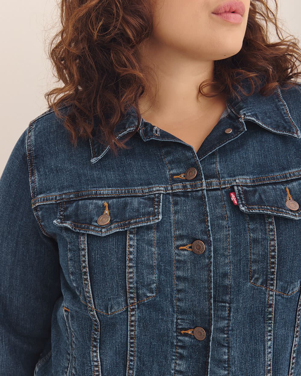 Original Trucker Jacket in Medium Wash - Levi's Medium blue denim 5 Original Trucker Jacket in Medium Wash - Levi's Medium blue denim
