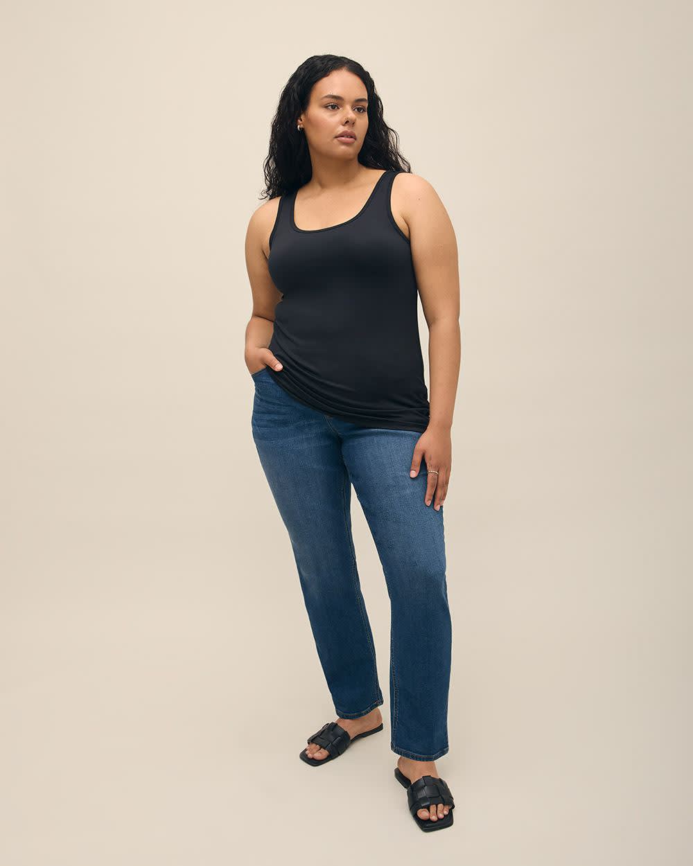 Responsible, Solid Reversible Tank Top - PENN. Essentials Black 2 Responsible, Solid Reversible Tank Top - PENN. Essentials Black