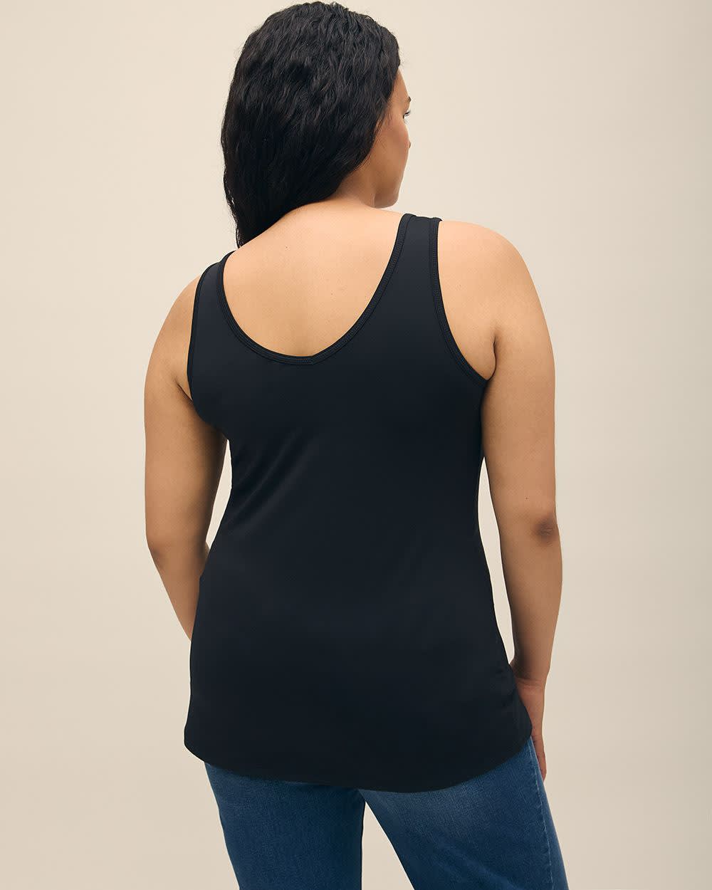 Responsible, Solid Reversible Tank Top - PENN. Essentials Black 3 Responsible, Solid Reversible Tank Top - PENN. Essentials Black