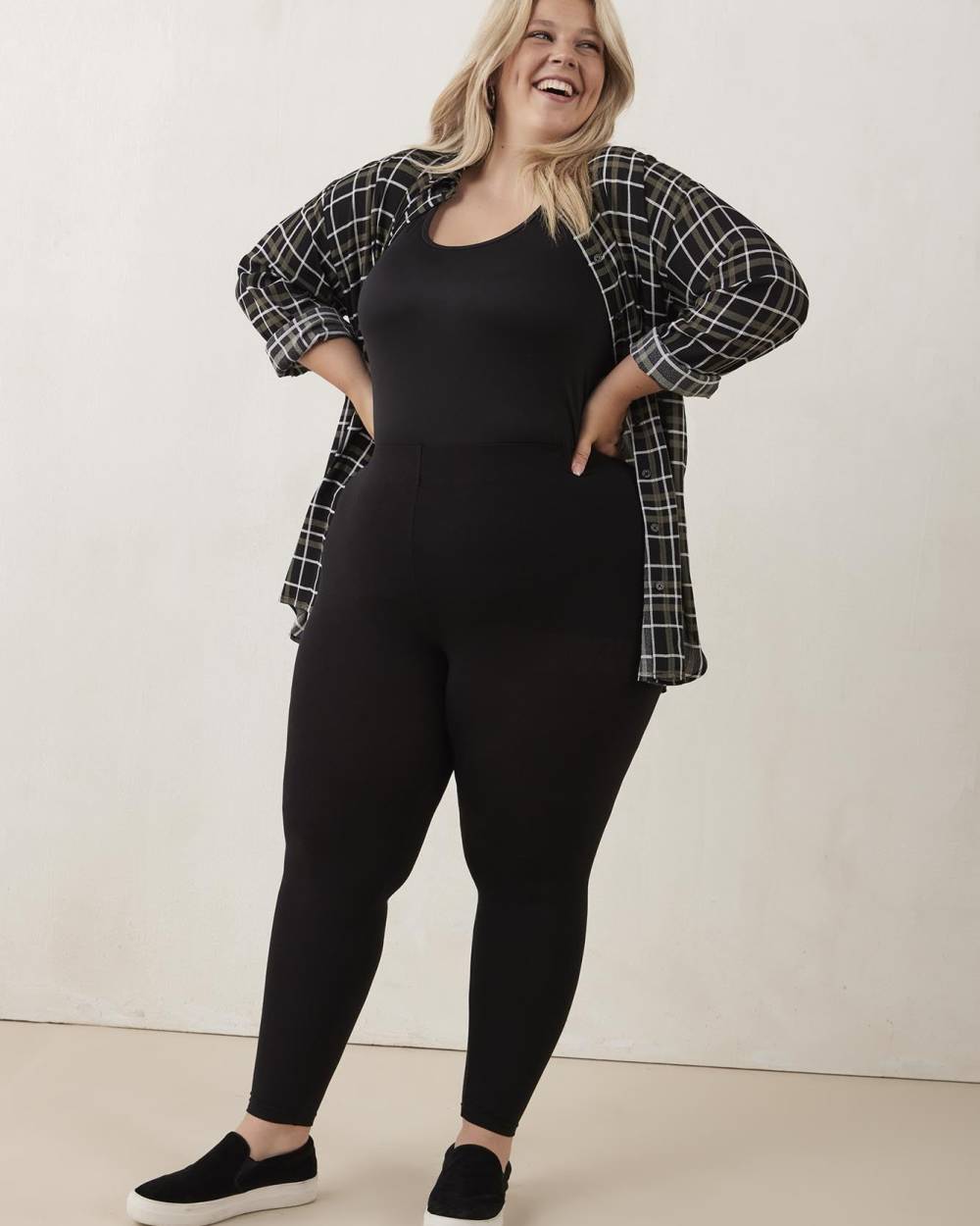 Responsible, Petite, Solid Leggings - PENN. Essentials Black 1 Responsible, Petite, Solid Leggings - PENN. Essentials Black