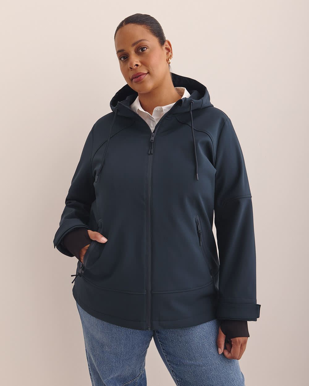 Softshell Jacket - Active Zone Dark sapphire