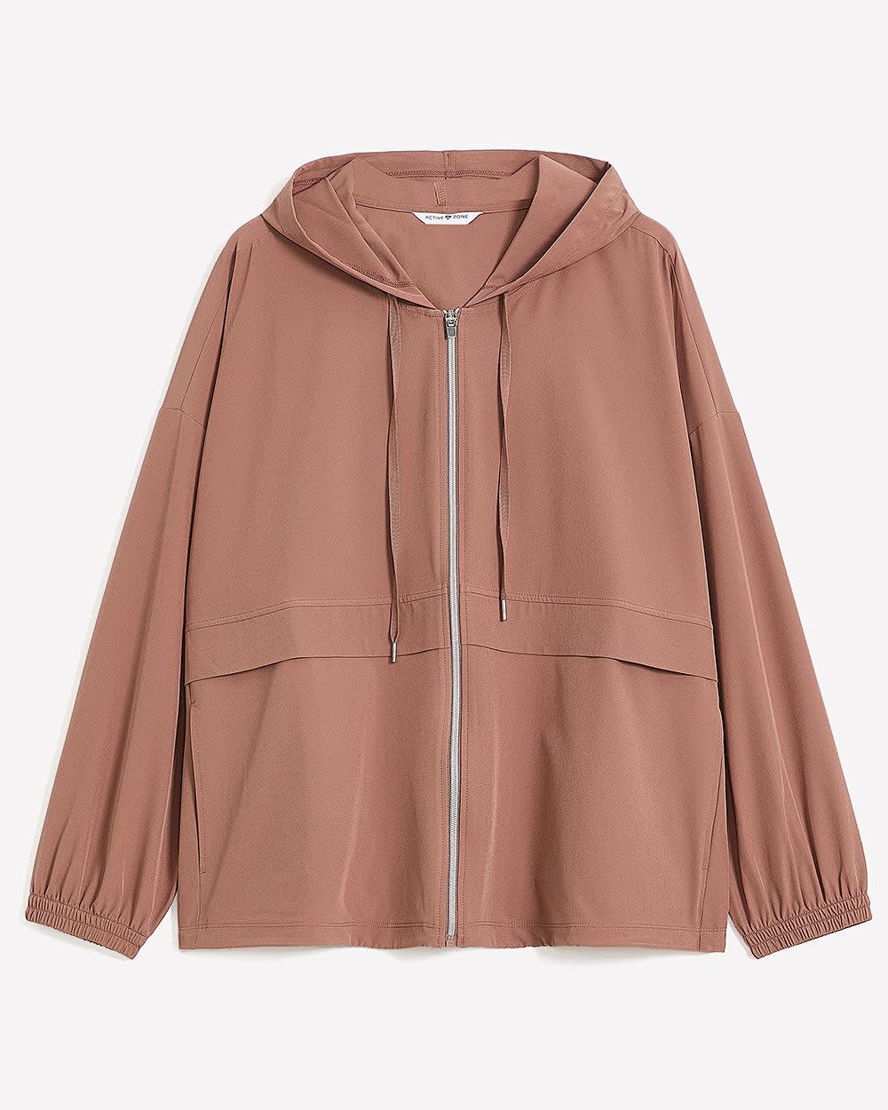 Responsible, 4-Way Stretch Zipped Jacket - Active Zone Baltic Amber