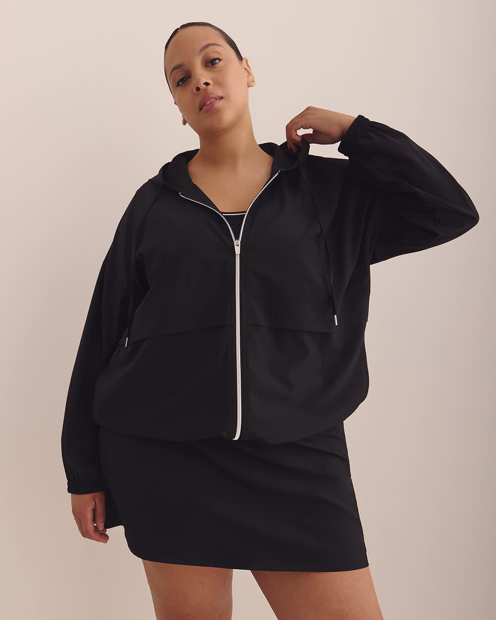 Responsible, 4-Way Stretch Zipped Jacket - Active Zone Black 1 Responsible, 4-Way Stretch Zipped Jacket - Active Zone Black