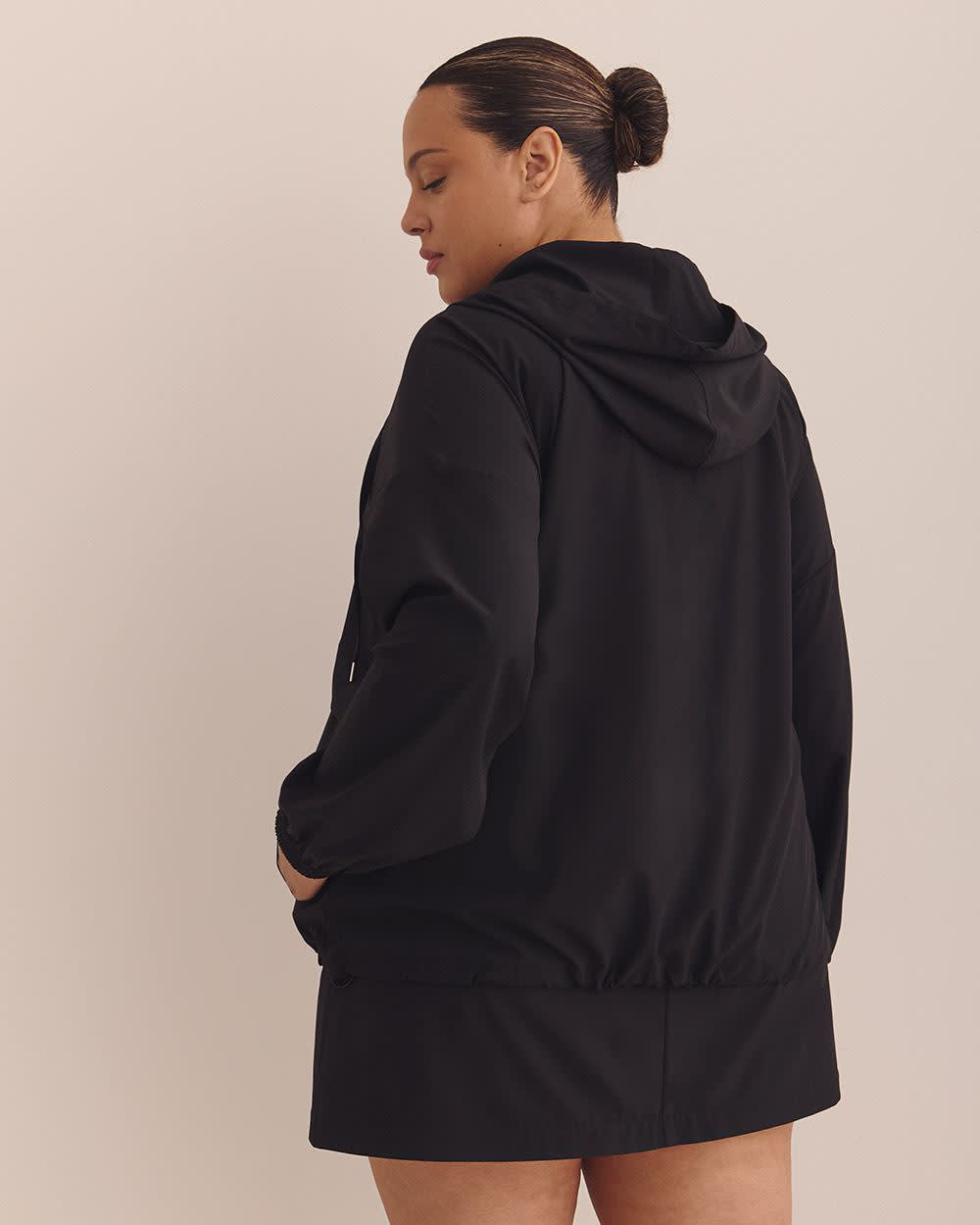 Responsible, 4-Way Stretch Zipped Jacket - Active Zone Black 3 Responsible, 4-Way Stretch Zipped Jacket - Active Zone Black