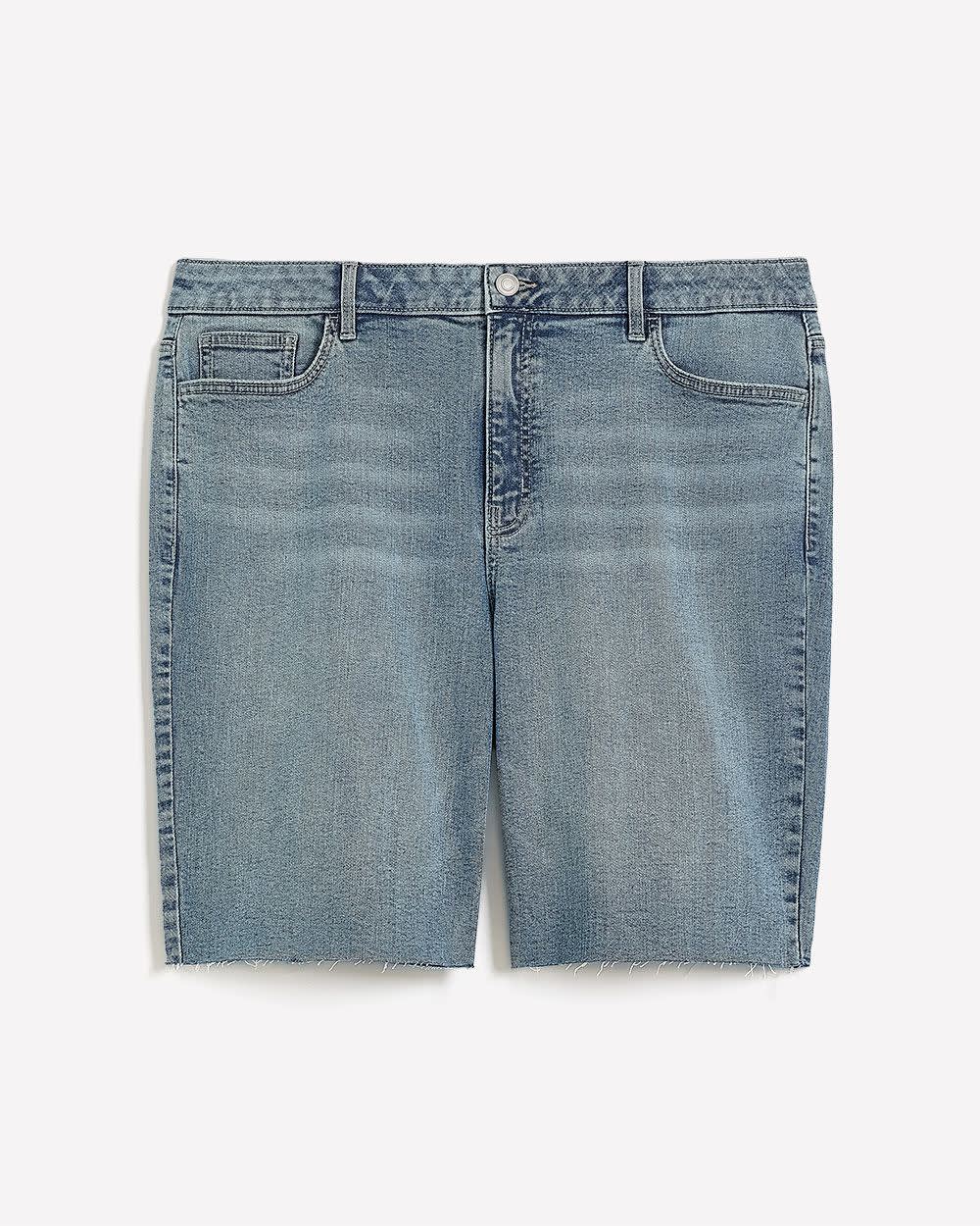 Classic-Fit Denim Bermuda Shorts - d/C JEANS Light blue denim 5 Classic-Fit Denim Bermuda Shorts - d/C JEANS Light blue denim
