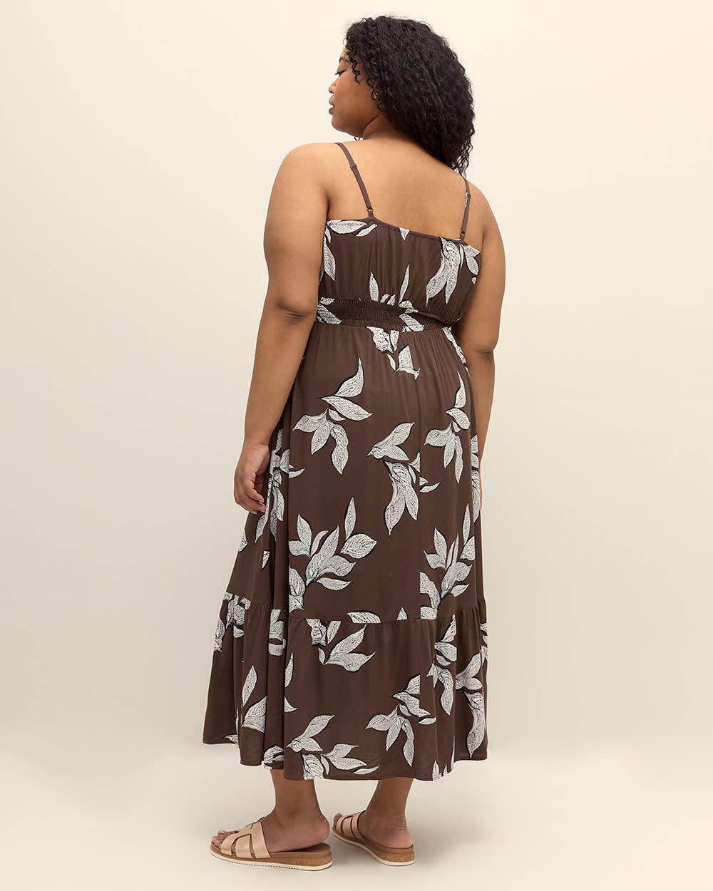 Responsible, Printed Sleeveless Maxi Dress Chocolate martini printed 3 Responsible, Printed Sleeveless Maxi Dress Chocolate martini printed