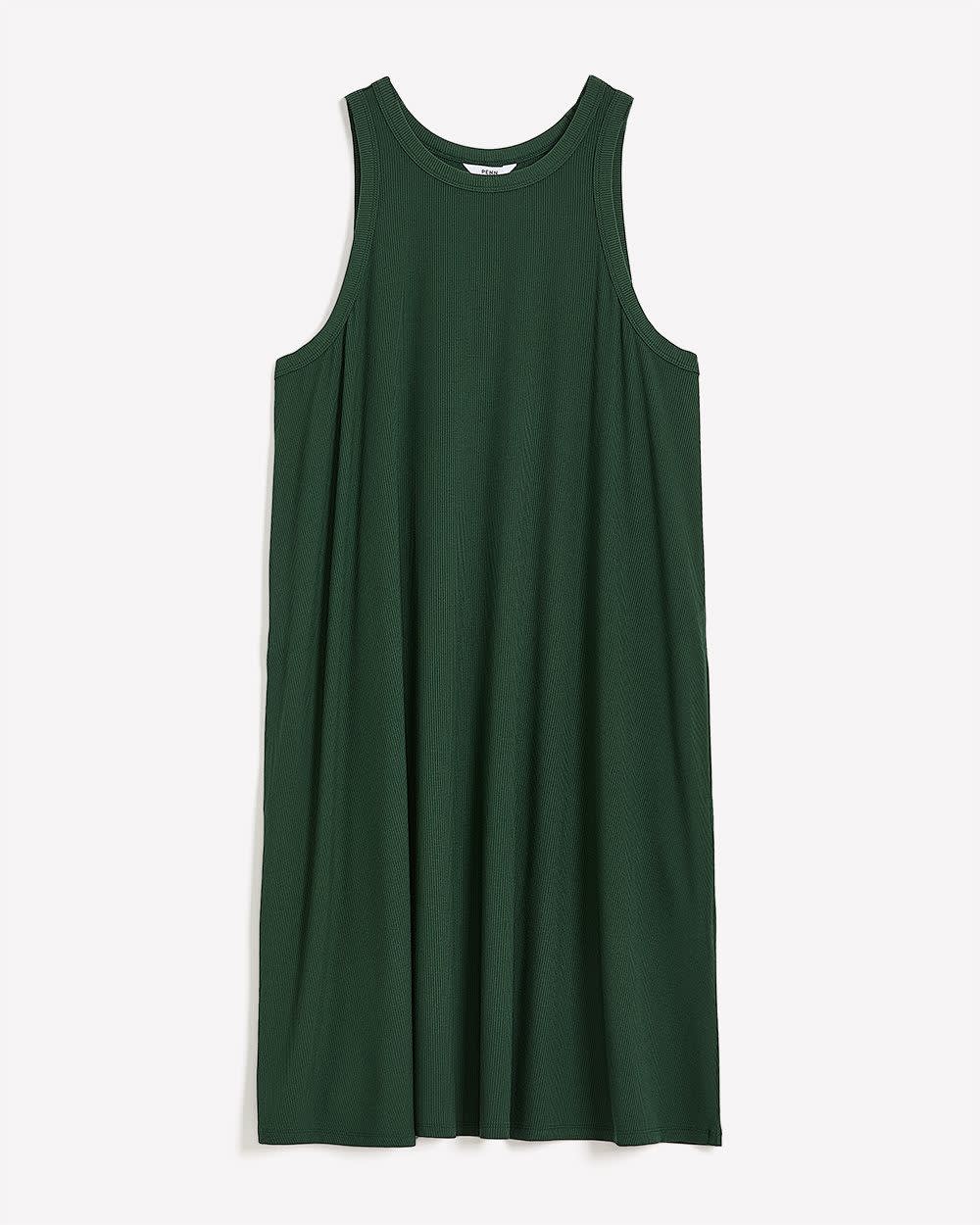 Responsible, Sleeveless Swing Halter Dress with Pockets Mountain View 5 Responsible, Sleeveless Swing Halter Dress with Pockets Mountain View