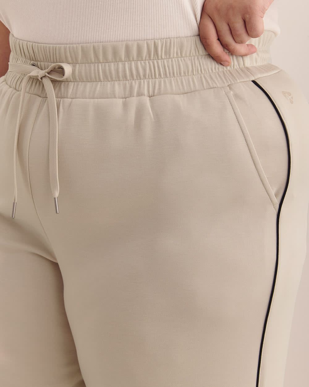 Wide-Leg Knit Pant - Active Zone Pumice stone 4 Wide-Leg Knit Pant - Active Zone Pumice stone