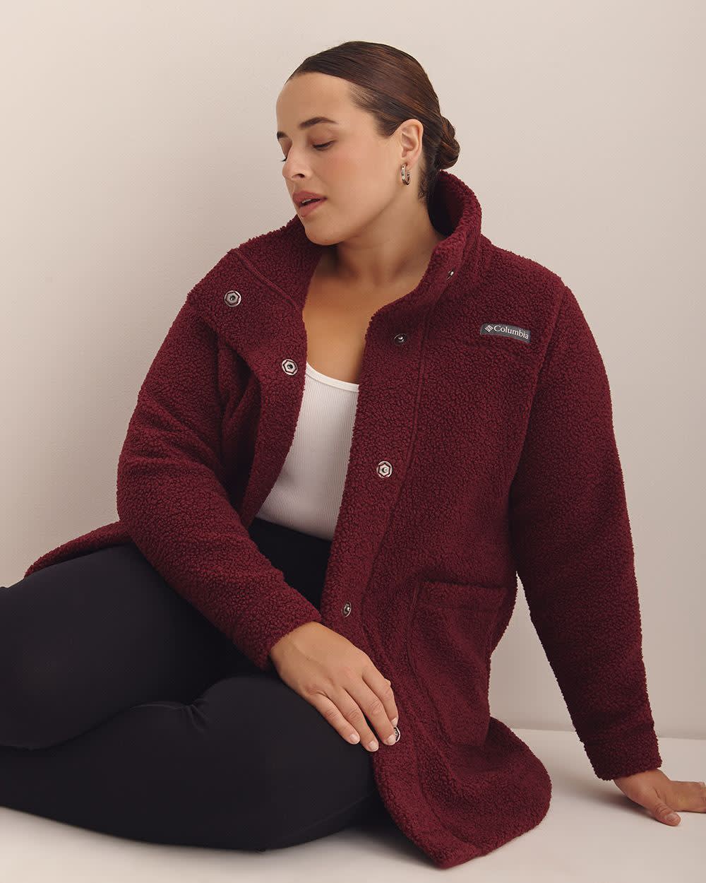 Panorama Long Fleece Jacket - Columbia Cabernet