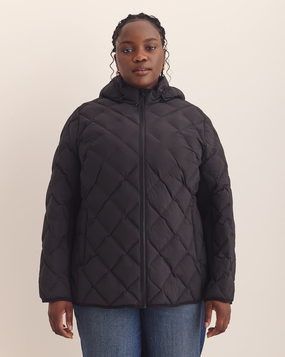 Responsible, Stitch Quilting Packable Jacket - Active Zone Black 1 Responsible, Stitch Quilting Packable Jacket - Active Zone Black