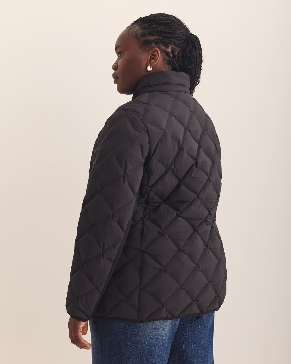 Responsible, Stitch Quilting Packable Jacket - Active Zone Black 3 Responsible, Stitch Quilting Packable Jacket - Active Zone Black