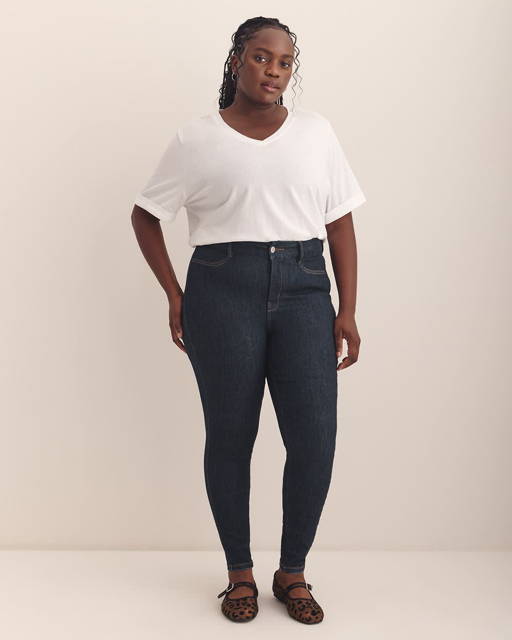 24-7 Denim Jegging - Addition Elle Rinse