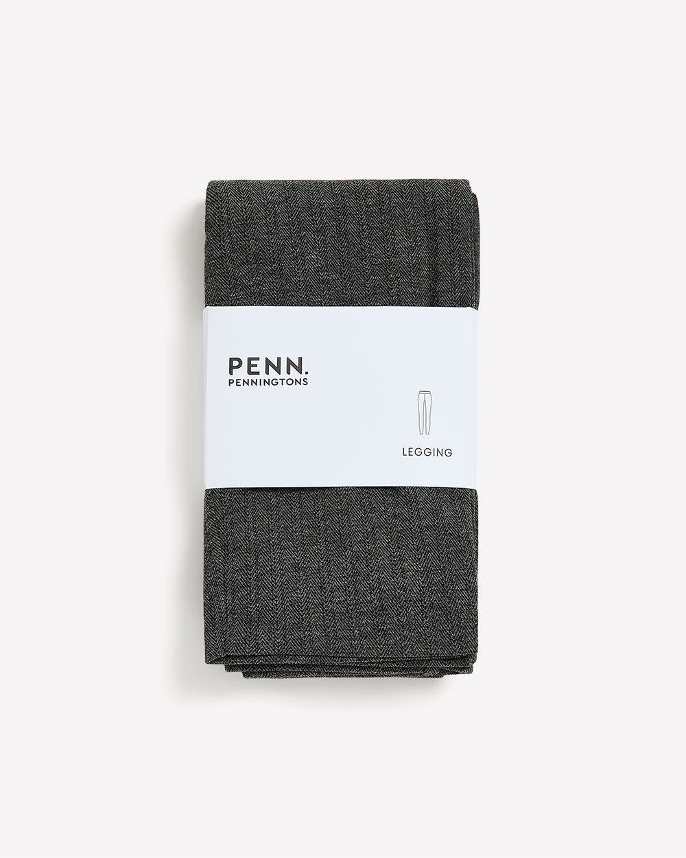 Grey Herringbone Fashion Legging Dark grey mix 6 Grey Herringbone Fashion Legging Dark grey mix