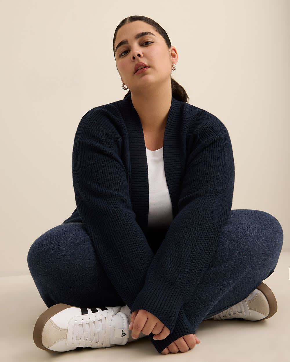 Relaxed-Fit Cardigan Sky captain 1 Relaxed-Fit Cardigan Sky captain