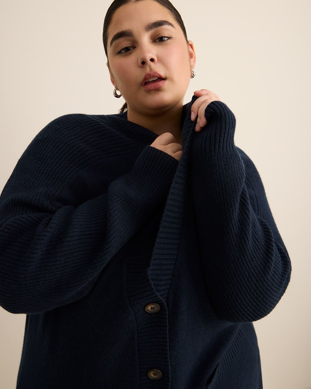 Relaxed-Fit Cardigan Sky captain 5 Relaxed-Fit Cardigan Sky captain